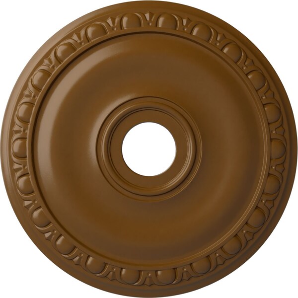Ekena Millwork Jackson Ceiling Medallion (Fits Canopies up to 5 1/8"), 20"OD x 3 5/8"ID x 1"P, Smokey Topaz CM20JASTF - main